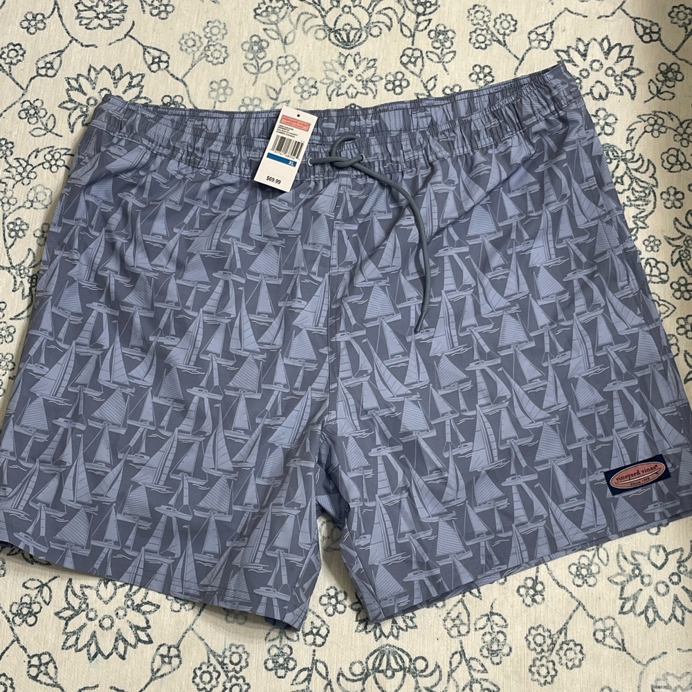 VV sailboat swim trunks